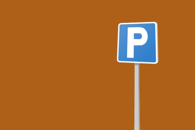 Parkeringsskylt.