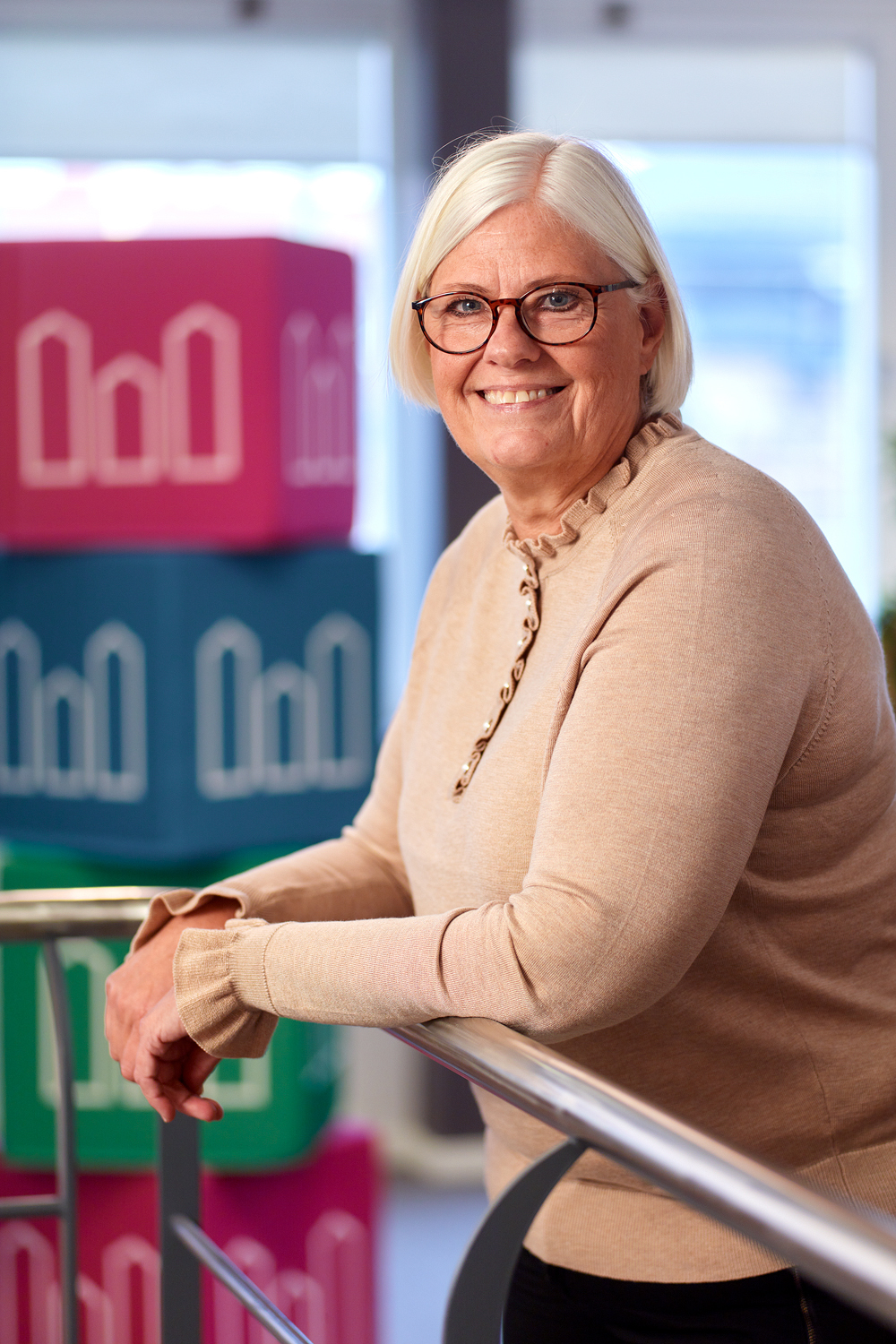 Maria Lindblom, fastighetschef. Foto.